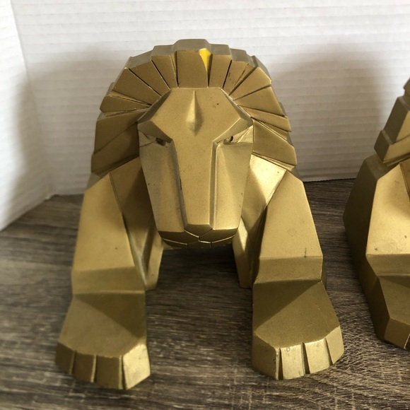 Vtg 1993 MGM Grand Casino Grand Opening Bookends - Picture 3 of 16